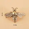 Ornamentos de Abelha Antigos de Latão Alça Sólida de Latão para Animal de Chá Ornato de Mesa para Casa e Escritório Artesanato de Cobre