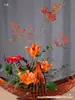 Cesta para Arranjo Floral, Tecelagem de Bambu, Recipiente Chinês de Mão para Arranjo Floral Estilo Retrô, Decoração para Arranjo Floral, Tecelagem Artesanal Inspirada em Zen, Tamanho Pequeno e Médio
