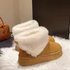 2025 Novos Sapatos de Neve de Algodão Grossos com Forro de Lã para Outono e Inverno Sapatos Casuais Versáteis Quentes para Exportação Sapatos de Algodão Femininos