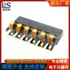 Portapilas horizontal de 6p Espaciado pequeño 2.0PH altura 3.15H conector de pila sin pilares etiqueta BC-1-606