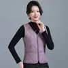 Nuevo Chaleco de Algodón para Mujer 2026 para Otoño e Invierno, Forrado de Felpa y Engrosado, Ligero de Corte Ajustado, Capa Interior Corta, Chaleco Cálido