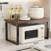 Estante de Almacenamiento de Cocina Estante de Almacenamiento de Múltiples Niveles Encimera Multifuncional Estante de Almacenamiento para Microondas y Olla Arrocera de Cocina