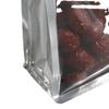 En stock Yin y Yang Sellado de Ocho Lados Yin y Yang Bolsa para Alimentos Snack Fruta Deshidratada Bolsa de Embalaje Aluminizada Adhesivo Hueso Película de Aluminio Bolsa Auto-soportada Auto-sellante