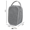 Bolsa de Hombro Portátil para Taza de Desayuno para Estudiantes con Bolsa Aislante de Papel de Aluminio para Arroz Bolsa Térmica Extendida para Estofado