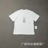 Camiseta de Manga Corta Estampada Básica ALD Versión Alta en stock Verano Nueva de Alta Calidad Unisex Camiseta Hip Hop