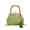 Bolso de Noche Cheongsam Estilo Chino Emperatriz del Oeste Nuevo Otoño/Invierno 2025 Elegante Bolso de Mano Bolso Cruzado de un Solo Hombro para Mujer