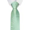Gravata Listrada/Paisley Masculina de 8cm de Largura para Traje Formal de Negócios, Gravata de Poliéster, Atacado em Estoque