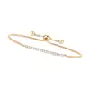 Pulsera de Plata S925 Color D Moissanita de Venta Caliente Transfronteriza Tonglin para Mujer, Joyería de Plata Moissanita de Nicho de Moda de Plata Pura de Alta Gama