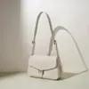 Bolsa Novo Estilo Coreana Nicho Pequena Quadrada Textura de Alto Padrão Moda Bolsa de Ombro Couro Genuíno Casual Versátil para Mulheres