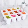 Blanco Rojo Rosa Azul 10 Agujeros Modelo Paleta Modelo Paleta Paleta Vieja Paleta de Helado Modelo Paleta
