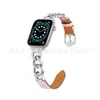 Para Apple watch8 ultra Correa Apple Watch Correa de Acero Inoxidable con Cuero Correa de Cuero Apple