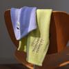 Toalla de Mano Nueva Combinación de Colores Dopamina Bordado Cocina Absorbente Engrosada Sin Pelusa Hogar Toalla para Lavarse las Manos para Niños
