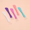 Pincel para Máscara Facial Silicone Cerdas Macias Pincel para Máscara Facial Spa Espátula para Máscara de Lama Facial Beleza Salão Especial
