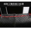 Capa de volante de carro couro costurada à mão verão antiderrapante microfibra costurada à mão capa de volante de carro quatro estações universal fina