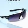 Óculos de Sol Refletivos com Película Colorida Deslumbrante 009181 Espelho Esportivo Atacado Óculos para Ciclismo ao Ar Livre Masculino e Feminino Novos Óculos de Sol