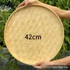 Productos de Tejido de Bambú, Colador de Bambú, Cesta de Secado Sin Agujeros, Recogedor Redondo, Placa de Bambú para Pintar, Decoración Hecha a Mano para Jardín de Infancia, Charola para Techo