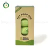 Saco de Lixo para Pet PLA Totalmente Biodegradável Compostável Estampa de Cachorro Amido de Milho Espesso 1.6 Seda 18 Rolos Caixa Fábrica