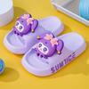 Chinelo Infantil Verão Chinelo de Menino Bebê Casa Interior Antiderrapante Leve Chinelo Infantil de Desenho Animado Fofo