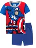 Ropa de Casa de Algodón para Niños Liga de la Justicia BATMAN Traje de Verano para Niños Ropa para Aire Acondicionado Pijama de Dibujos Animados