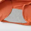 Ropa interior para niña estudiante de cintura media nueva japonesa para mujer, dulce, color liso, transpirable, talla grande, bragas para mujer, comercio electrónico transfronterizo