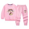 Conjunto de suéter y pantalones deportivos informales de otoño para niños y niñas de unicornio, primavera y otoño, conjunto de dos piezas