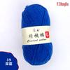 Bordado Vermelho Lã Penteada Algodão Tricô à Mão DIY Crochê Fio de Algodão Penteado 4 Fios Cachecol de Crochê Fio para Boneca