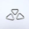 Anillos Triangulares Soldados Sin Costura de Acero Inoxidable en Stock, Hebillas Triangulares, Accesorios para Equipaje, Accesorios para Velas de Sombrilla, Anillos Triangulares Equiláteros