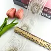 Acessórios de Renda Bordada com Miçangas de 6,5 cm de Largura Estilo Étnico Retrô Fita Código de Barras Decoração de Vestuário Acessórios DIY Versáteis