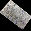 Alienígena Cristal Borboleta Floco de Neve Malha Gota d'Água Satélite Trevo de Quatro Folhas Coração Borboleta Flor de Ameixeira Broca Furo Único Pingente Furo Único