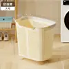 Cesta para Ropa Sucia Hogar Baño Cesta de Lavandería para Ropa Sucia Cesta de Almacenamiento Zonificada Lujo Ligero Cubo para Ropa Sucia Venta al por Mayor