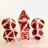 Suministro Directo de Fábrica de Dados Retro Imitación Antiguo Coloridos Juego de Mesa Dnd Set de 7 Piezas Set de Dados para Grupo de Corredores de Mazmorras y Subterráneos