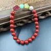 Pulseira de cinábrio boutique este ano de vida pulseira de anel único anel liso anel duplo corajoso joias para homens e mulheres presente fábrica atacado