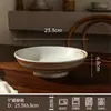 Cuenco Cerámico de Estilo Vintage de Alta Calidad con Esmalte Interior para Uso Doméstico, Bol para Arroz, Bol para Sopa de Restaurante, Bol para Ramen, Vajilla Resistente a Altas Temperaturas