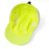 Gorra de Béisbol Deportiva de Color Fluorescente de Secado Rápido Sombrero Transpirable de Verano para Exteriores Senderismo para Hombre Plegable Transpirable con Malla y Visera