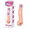 Placer Vibrante Cañón de Acero Grande Cañón de Acero Pequeño Vibrante Cubierta de Vástago de Jade para Asperezas Físicas de Hombres Aumento de Crecimiento Maza Vibratoria
