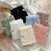 Bragas sexys y seductoras para mujer de jacquard de encaje semitransparente estilo francés, cómodas de cintura media de seda helada