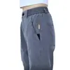 Venda Direta de Fábrica Atacado Calças de Trabalho Masculinas Retas Largas Longas Verão Finas Tamanho Grande Calças Casuais Masculinas Resistentes ao Desgaste