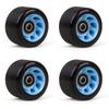 58*39 patines de ruedas de doble fila accesorios patines de velocidad ruedas 95A ruedas roscadas patines de ruedas de doble fila de cuatro ruedas ruedas de PU