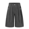 Nuevo Producto Jiayiku 2026: Pantalones Cropped Americanos con Caída, Pantalones de Traje, Pantalones Yamamoto Plisados Estilo Old Money, Pantalones Sueltos de Largo Medio