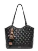 Bolso Retro de Gran Capacidad Transfronterizo para Mujer Otoño e Invierno Versátil 2025 Nuevo Bolso de Hombro Acolchado Casual Bolso Tote con Textura