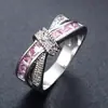 Cielo Verde Accesorios de Personalidad Simple Anillo 2022 Nueva Joyería Ballesta Anillo Vintage Europeo y Americano ins para Mujer