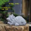 Ornamento de besta suíça imitação de pedra azul ornamentos de elefante paisagem em miniatura para aquário de jardinagem tartaruga corajosa estilo chinês pequena decoração