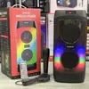 ZQS-4246 nova dupla 4 polegadas áudio Bluetooth sem fio ao ar livre dança quadrada alto-falante duplo subwoofer de alta potência