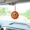 2026 Decoração de Pingente para Retrovisor de Carro Nova Estrela e Lua de Tricô Feita à Mão Ornamentos Pendurados para Carro