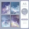 B5eva Goma Antifreeze Amigable con la Piel Cubierta para Cuaderno Estudiante Junior Preparatoria Oficina Espesor de Alto Valor Cuaderno A5