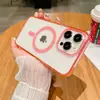 Funda de teléfono magnética con sensación de piel esmerilada para Apple 16promax color sólido 15 tendencia 13 personalidad 11 agujero grande 12
