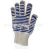 Guantes de cocina de silicona y aramida ignífugos para barbacoa, resistentes al desgaste, con aislamiento térmico de 500 grados y antiescaldaduras.