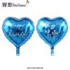 Novo amor de 18 polegadas Inglês aniversário amor impressão Feliz Aniversário decoração da festa balão do amor