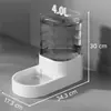 Suministros para mascotas: Dispensador de Agua Totalmente Automático para Gatos y Perros, Bebedero, Bebedero para Gatos, Dispositivo Totalmente Automático