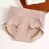 Calcinhas Femininas Seamless de Seda Cintura Média-Alta com Controle de Barriga para Meninas, com Entrepierna Estendido, Confortáveis, Respiráveis e Levanta-Bumbum